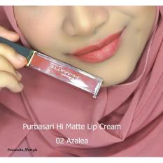 Purbasari Hi Matte Lip Cream - warna 02. Azalea