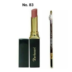 Purbasari Paket Lipstick Color Matte No. 83 Free Implora Pensil Alis Coklat BPOM - Original
