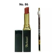 Purbasari Paket Lipstick Color Matte No. 86 Free Implora Pensil Alis Hitam BPOM - Original