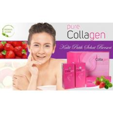 PURE COLLAGEN ECERAN per SACHET Whitening Drink ada Dinkes original