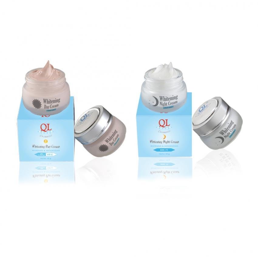 QL Whitening Day & Night Cream ORIGINAL - BPOM