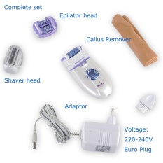 Kualitas Bisa Dicuci Multifungsi Isi Ulang Listrik Depilacion Depilation Epilators Depilatories Alat Cukur Wanita Callus Remover-Intl