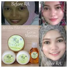 RA GLOW (PAKET PENGELUPASAN) /CREAM PEMUTIH WAJAH RACIKAN DOKTER