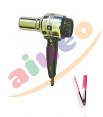 Rainbow Hair Dryer - Pengering Rambut + Gratis Sisir Ion Pelurus Rambut Alami