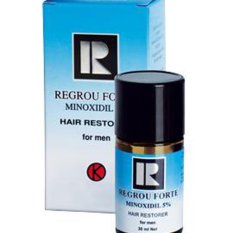 Regrou Forte Minoxidil 5% Penumbuh Rambut Kumis Jenggot Pria - 30 ML