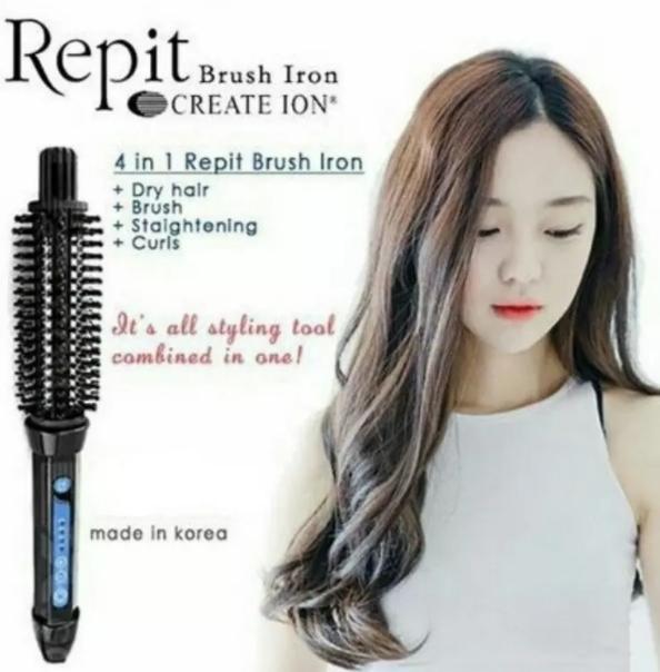 Repit Brush Iron - Repit Brush Iron Untuk Blow Dan Stylish Rambut