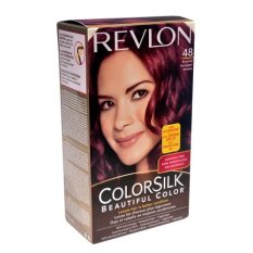 Revlon 3D Colorsilk 48 Burgundy - Cat Pewarna Rambut