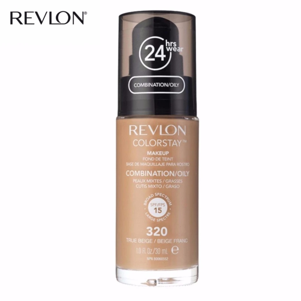 Revlon Colorstay 24 Hours Foundation For Combination/oily Skin - 320 True Beige