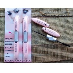 Ricko Jaya Mascara And Eyeliner 2 in 1 Waterproof - 1Pc