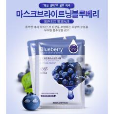 ROREC BLUEBERRY NATURAL SKIN CARE SHEET MASK