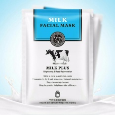 ROREC MILK PLUS Whitening Facial Mask Masker Susu