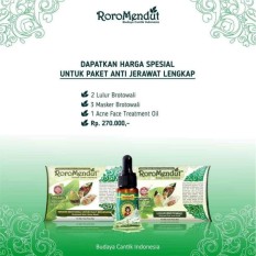 Roro Mendut - Harga spesial Paket Jerawat Lengkap