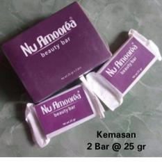 Sabun Amoorea Solusi Masalah Kulit Berjerawat, Flek dan Bopeng Kemasan 1 Box (2 Bar @ 25gr)