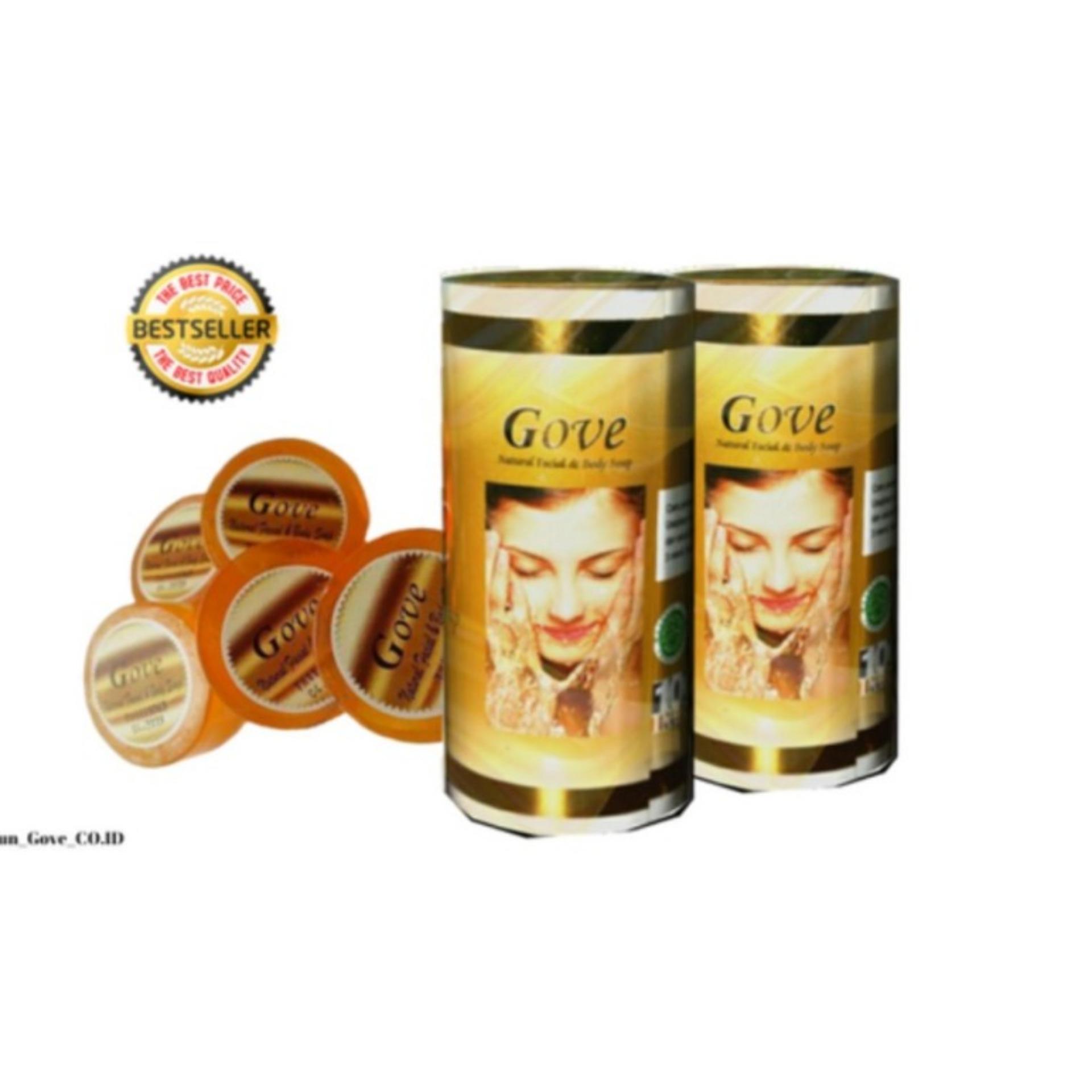 Sabun Gove Facial & Body Soap Sabun Perawatan Kecantikan‎ - 5 Pcs
