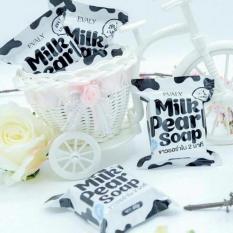 Sabun Susu Pemutih Kulit dengan Ekstra Mutiara - Milk Pearl Soap Produk Asli Thailand - Memutihkan Kulit Seluruh Tubuh Plus Aman untuk Pria dan Wanita