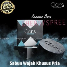 Sabun Wajah Khusus Pria Cloris Men Original Cuci Muka Mencegah Jerawat Wajah Halus Bersih BPOM - 1pcs