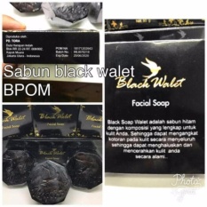 Sabun Walet - Black Walet Soap / Sabun Walet Hitam / Satuan 1pcs