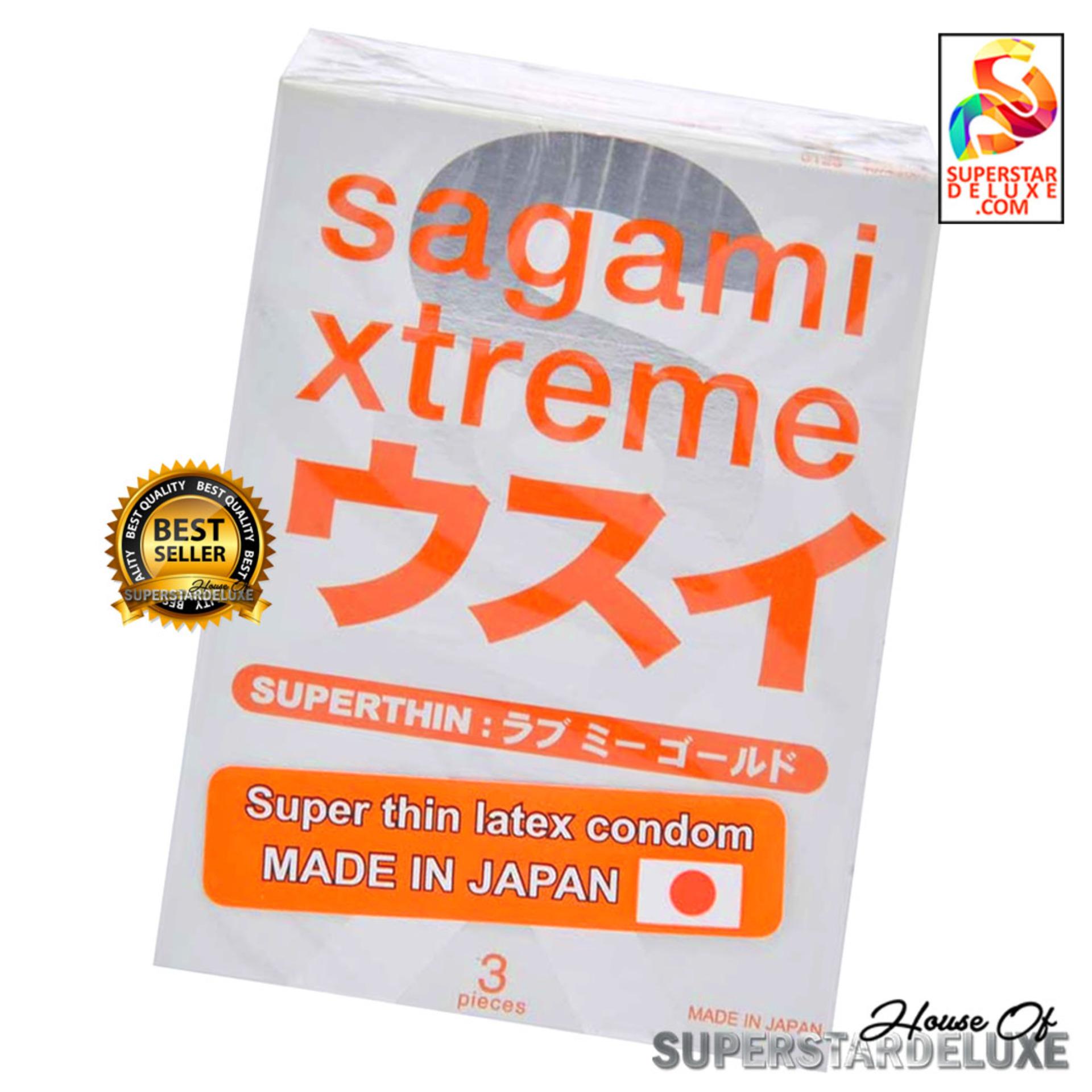 Sagami Xtreme SUPERTHIN (Kondom Super Tipis JAPAN) 3 pcs