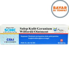 Salep Kulit Geranium Wilfordii Ointment (Eksim- Gatal- Bengkak- Ruam)