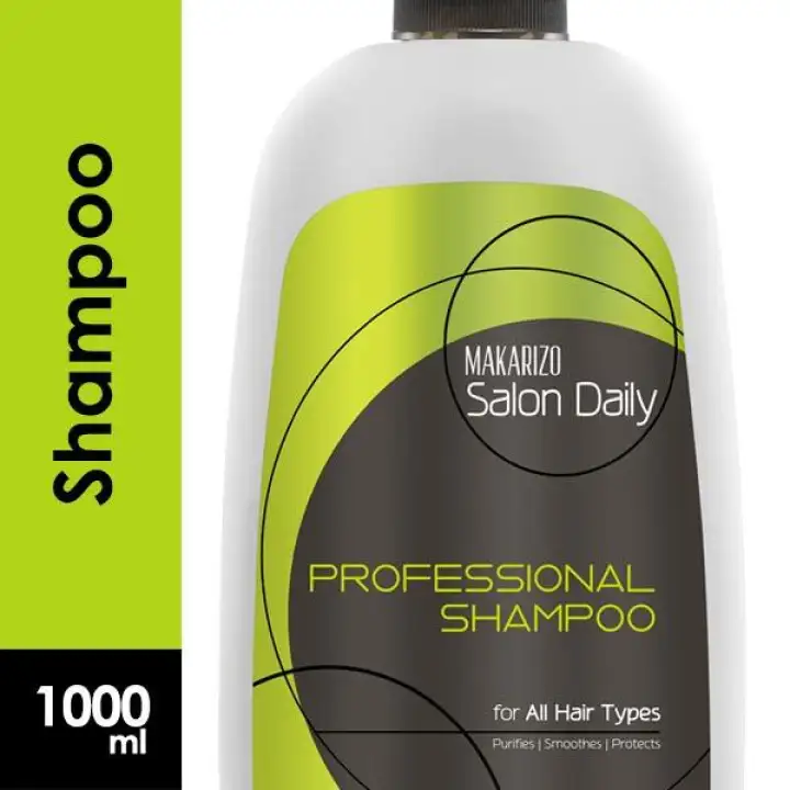 Makarizo Professional Salon Daily Professional Shampoo Pump Bottle 1000 ml