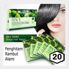 Sampo Penghitam Rambut - BSY Noni BPOM Black Hair Shampo - 20 Sachet