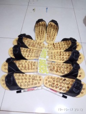 Sandal kayu kesehatan pijat refleksi kaki