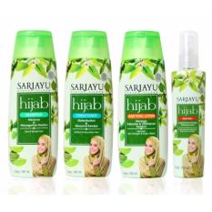 Sariayu Paket Hijab Series A 4 in 1 - isi 1 Shampo 1 Conditioner 1 Hair Tonic Lotion - @180ml 1 Hair Mist 100ml