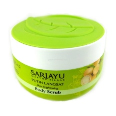 SARIAYU putih langsat bodyscrub 175gr