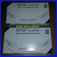 Sarung Tangan Sensi Gloves Isi 100 Sarung Tangan Karet