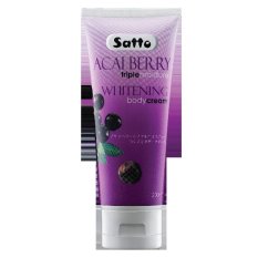 Satto Acai Berry Triple Moisture Whitening Body Cream