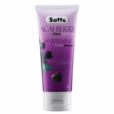 Satto Acai Berry Triple Moisture Whitening Body Cream