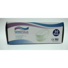 Sensi Mask 3 Ply 50's Headloop - Masker Hijab New Box