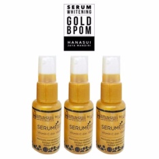 Serum Gold Hanasui Whitening - 3 Botol