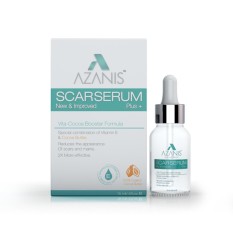 Serum Penghilang Bekas Luka - Azanis Scar Serum Original Obat Penghilang Bekas Parut, Keloid, Bekas Luka Baru atau lama, Stretchmarks