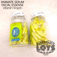 Serum Vitamin Wajah Animate Aloe Vera Facial Oil / Facial Essense - 60 Softgels capsules