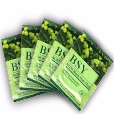 Shampo BSN NONI – 5 Sachet Natural Black Hair BPOM RI, ASLI HERBAL Teknologi USA | Grosir BSY Original