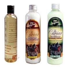 Shampoo Caviar - Paket Shampoo Conditioner & Tonic Red Ginseng