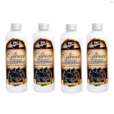 Shampoo Caviar - Shampo Kuda Menguatkan Dan Menebalkan Rambut BPOM - 250 ml - 4 Botol