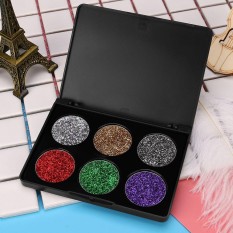 Shimmer Berkilau Pewarna Mata Bubuk Palet Warna Tidak Mengkilap Eyeshadow Riasan Kosmetik-Internasional