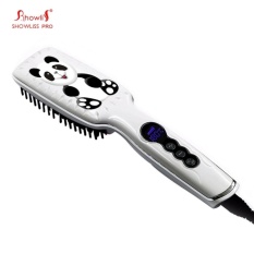 Showliss Lovely Panda Pelurus Rambut Sikat untuk Natal GiftComb Meluruskan Irons Sikat Rambut Sisir Pelurus Rambut & Nbsp-Intl