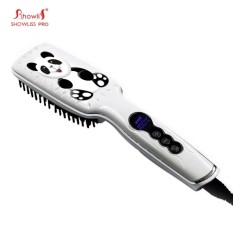 Showliss Lovely Panda Pelurus Rambut Sikat untuk Natal GiftComb Meluruskan Irons Sikat Rambut Sisir Pelurus Rambut & Nbsp-Intl