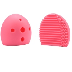 Silicone Pembersih Telur Sarung Tangan Cuci Brush Rak Pengering Scrubber Alat Clea-Intl