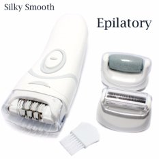 Mesin Cukur Bulu Hemat Praktis Murah Meriah Penghalus Kaki dan Kulit Silky Smooth 3 in 1