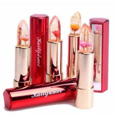SK217 Kailijumei Flower Jelly Lipstick ( Lipstik Bunga Gold 24K )
