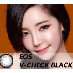 Softlens EOS V-Check - Black - Gratis Lens Case