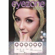 Softlens Eyezone / Soft Lens Eye Zone Zahara KEMENKES - Violet + Free Softlens Case