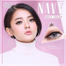 Softlens Kitty Kawaii Navy - Grey - Gratis Lens Case