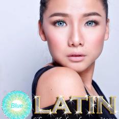 Softlens Latin 3 Tone - Blue - Gratis Lens Case