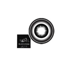 Softlens OMEGA GALAXY BLACKSTONE BIG EYES / Soft Lens AIR 65% NYAMAN