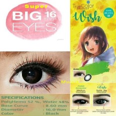 True Color Wish Softlens - Black + Lenscase